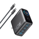 Anker Charger (140W, 4-Port, PD 3.1) with USB-C Cable WM