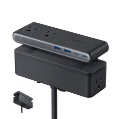 Anker Nano Power Strip (10-in-1, 70W, Clamp) WM