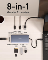 Anker 555 USB-C Hub (8-in-1) WM