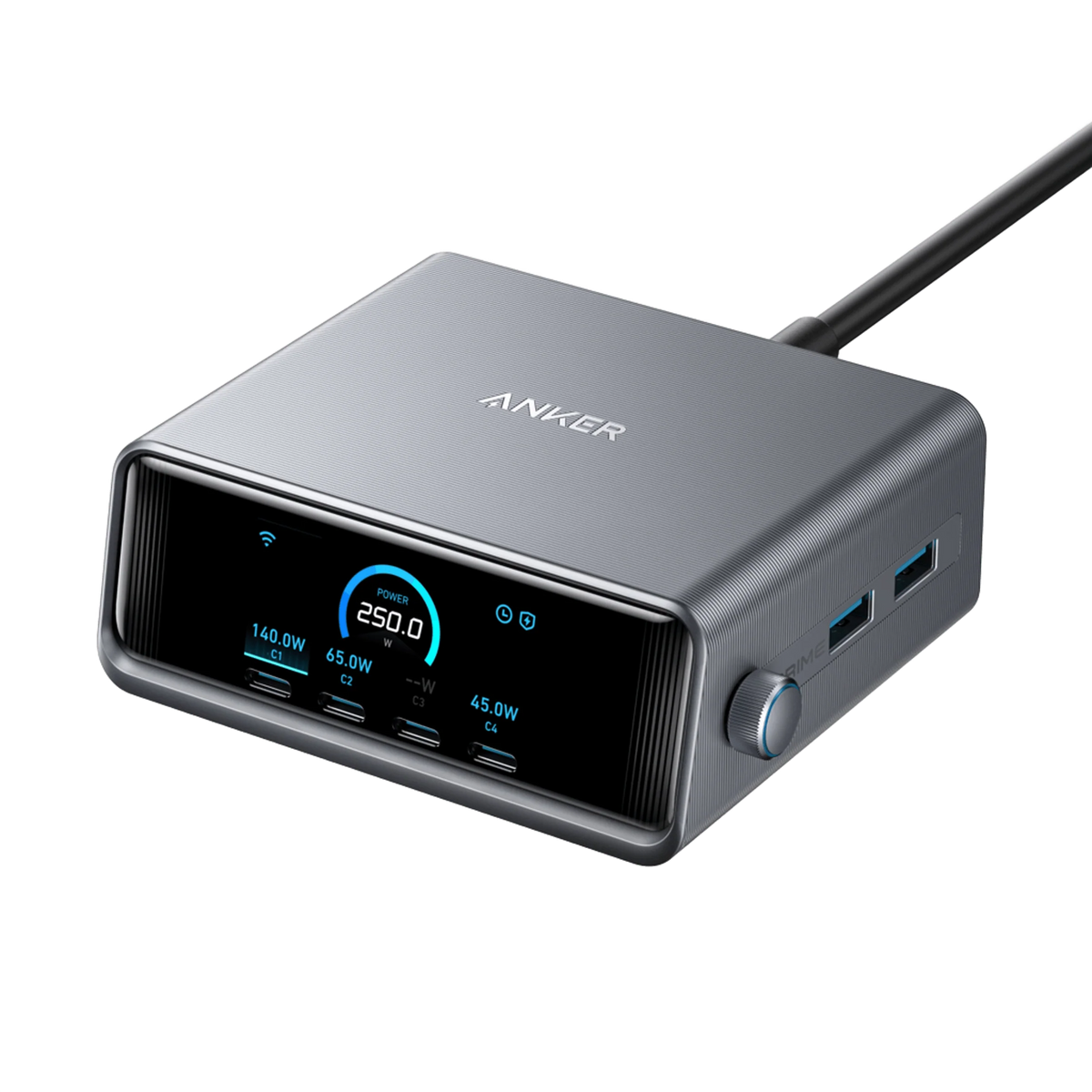 Anker Prime Charger (250W, 6 Ports, GaNPrime) WM