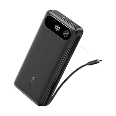 Anker Power Bank (20K,  87W, Built-In USB-C Cable) and Anker MagGo Pok (10K, Slim)