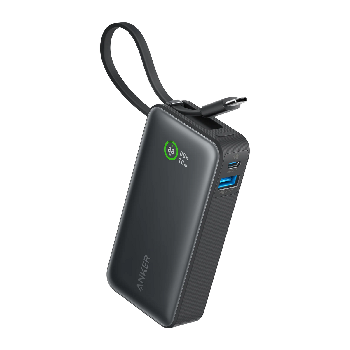 Anker Nano Power Bank (30W, Built-In USB-C Cable) WM